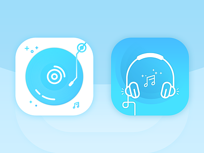 App Icon / Logo - Music Player app app development design icon iphone logo lyrics music player songs ui ux
