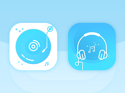 App Icon / Logo - Music Player