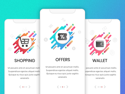 E-commerce App Screens