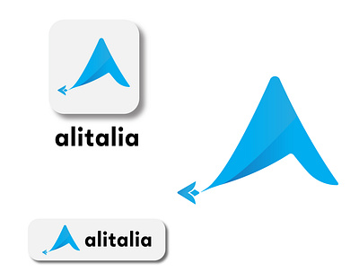 modern aero and a letter logo design a aero aletterlogo branding logo modernlogo