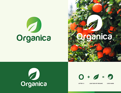 Organica (organic farm) Logo & Branding Design agriculture logo brand design brand identity branding farm farm logo food logo logo design organic packaging visual identity