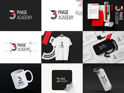 Three Phase Academy Logo Redesign | Identity Design brand design brand identity corporate identity creative logo design identity logo logo design modern logo design tpa logo design visual identity