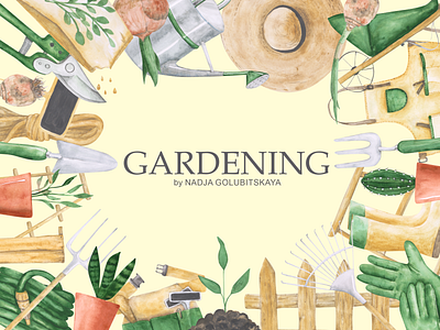 Gardening clipart