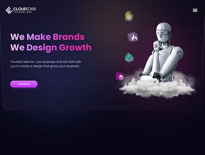 Home Page Design - Working typography ui web web design