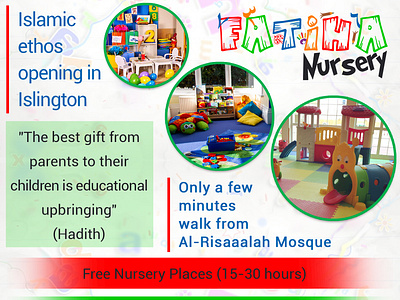 Fatiha Nursery Brochure banner design brochure design design