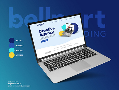 Bellport Branding creative design web design webdesign website builder website concept website design