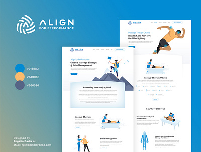 Align for Performance 2020 trend creative design design timeless web web design webdesign website website concept website design