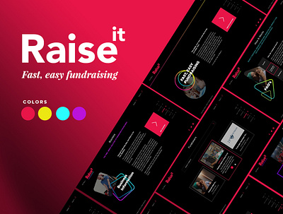 Raise it webdesign website