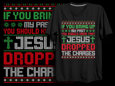 Ugly Christmas T-Shirt Design