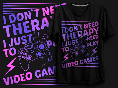 Games T-Shirt Design