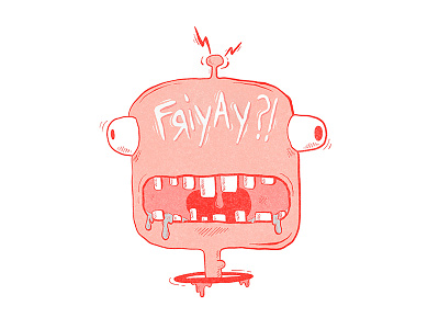 Hungry for Friday alien animation character characterdesign funny illustration illustrator outerspace space ufo