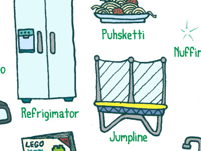 Kids Mispronunciations Are Too Cute To Correct grammar illustration kids parenting