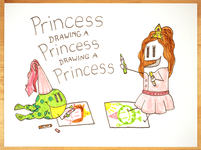 22: Draw me a [Princess Drawing A Princess Drawing A Princess] drawing frog illustration princess