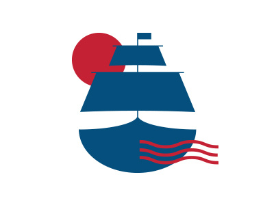 Sail Away concept logo