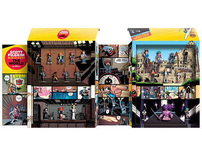 Scott Pilgrim Miniatures The World Game