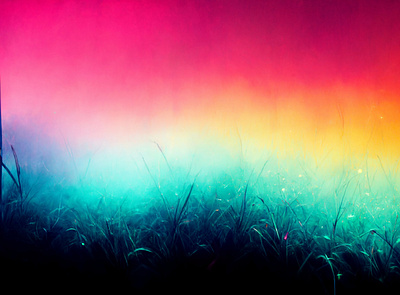 Neon Fog and Grass Background background colorful design digital art neon wallpaper