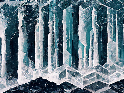 Fractured Ice Wall Design