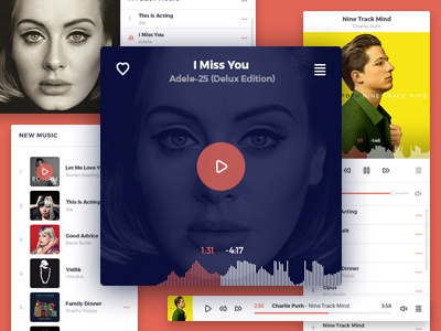 Arbuzz UI Kit media player ui kit widget