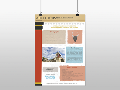 Arti Tours adobe illustrator branding design graphic design illustration poster