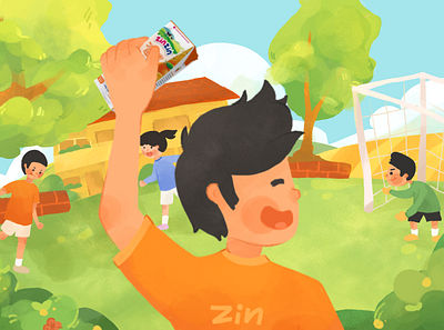 Project ZinZin - Illustration 2 2d animation graphic design illustration motion graphics