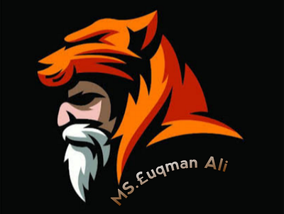 Tigerman ali animation logo logo design luqman man pic shot tiger tigerman