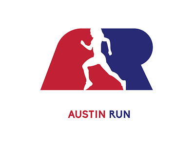 Austin Run 30daylogochallenge austin illustration logo logochallenge marathon run sport texas