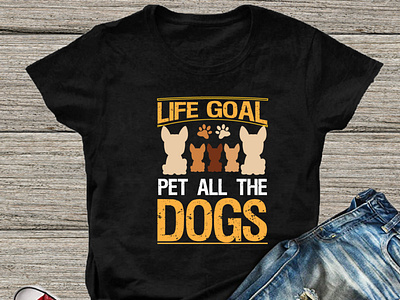 Dogs life goal pet all time t-shirt design cute dog dog t shirt design doggie doggy doglife dogmom dogoftheday dogood dogphotography dogsandpals dogsofinstaworld dogsofinstgram dogwalking graphic design onlinesheopindonesia pets puppies puppylove t shirt design