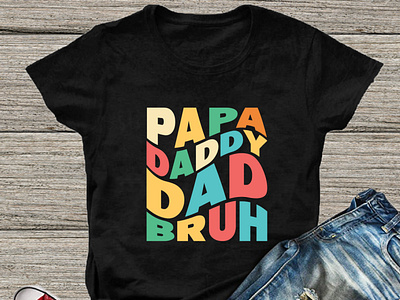 Papa T-shirt design T-Shirt design