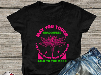 Dragonflies  T-shirt design