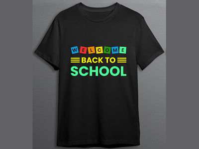 Welcome Back To School T-shirt Design