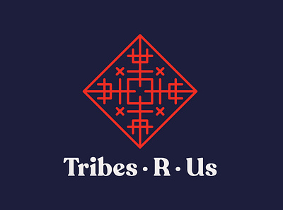 Tribes•R•Us logo branding ethnic mangyan pakudos pattern philippines tribes