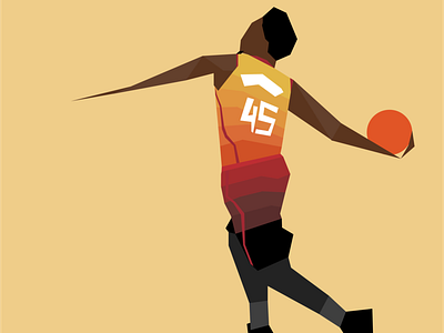 Spida Mitchel basketball design fanart graphic design hoops illustration nba nba poster vector