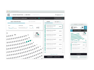 Ticket Application UI dashboad interface design performing arts branding sketch ticket app ui ui ux user experience user interface ux design vector