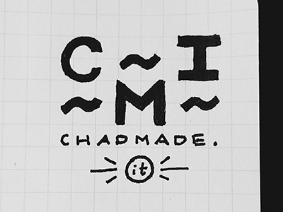 CMI doodle chadmadeit doodle field illustration lettering micron notes type