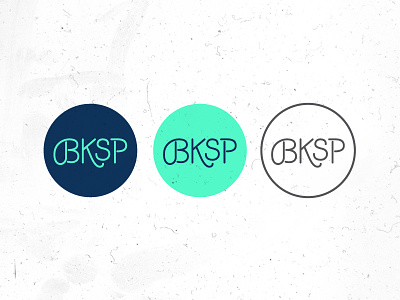 BKSP logo.1 agency design lettering logo logotype mark script