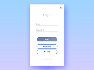 Login Screen by Naveen Nagar on Dribbble