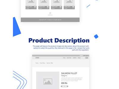 Ropro- Ecommerce site wireframe and prototype