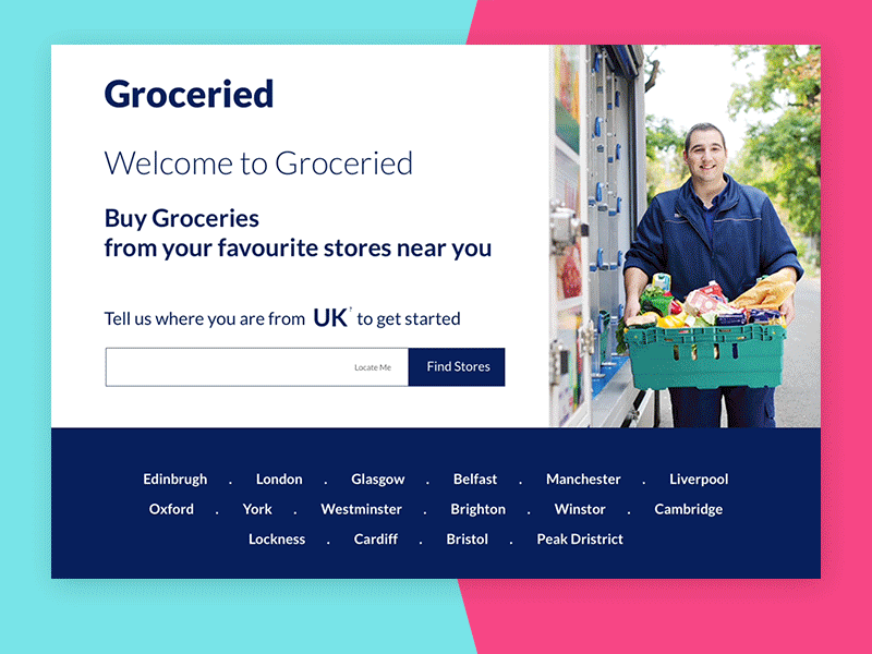 GROCERY SHOPPING WEBSITE