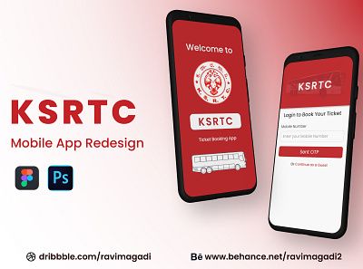 KSRTC App -Redesign ui ux