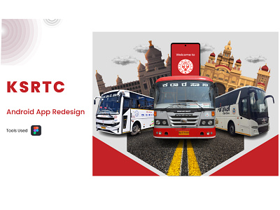 KSRTC Android App Redesign app app design branding design ui ux