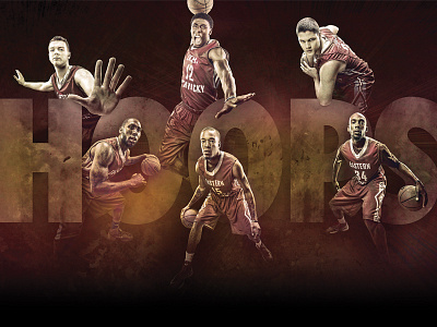 2013-2014 Eastern Kentucky University Men's Basketball Poster