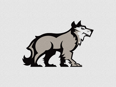 Goofy Wolf animal cartoon dog illustration wolf wolves