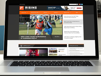3d Rising Homepage