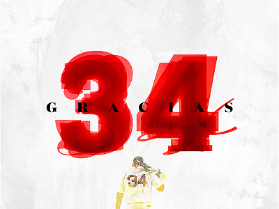 Thank You Big Papi - Boston Red Sox Sendoff baseball big papi boston david ortiz digital art graphic design red sox social media sports sports design texture typography