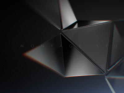 Montage Studio intro logo animation brand identity