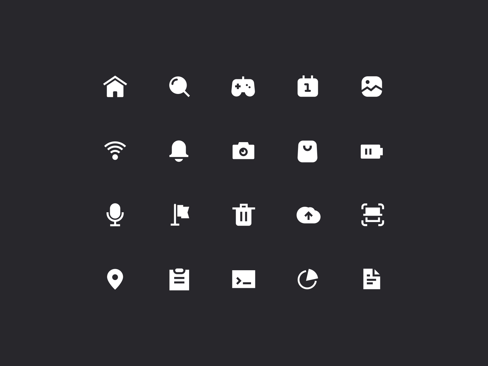 Icons vol.1 by Robert Zygmuntowski on Dribbble