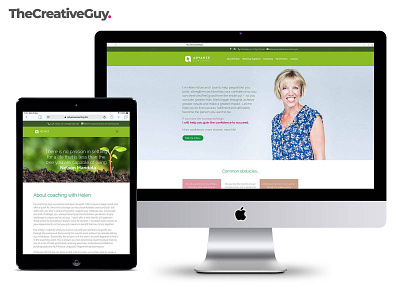 Website Design for Advance Hypnotherapy by The Creative Guy design graphic design ui ux website website design