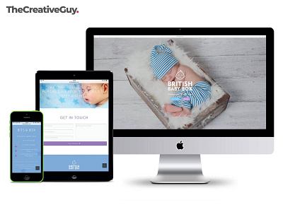 Website Design for British Baby Box