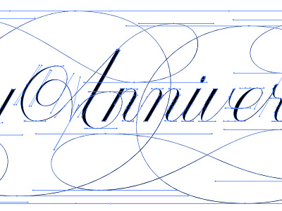 Practicing fluorishing calligraphy curves fluorish logo pentool type typography vector