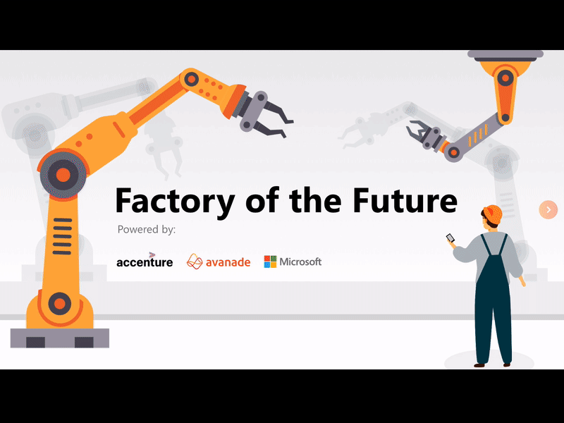 Factory of the Future Demo 2d animation animatedgif animation motion graphics walkthrough